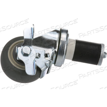 Заменяет AllPoints Foodservice 262409SWIVEL STM CASTR W/BRK 3 W 1-5/8 OD TUBING