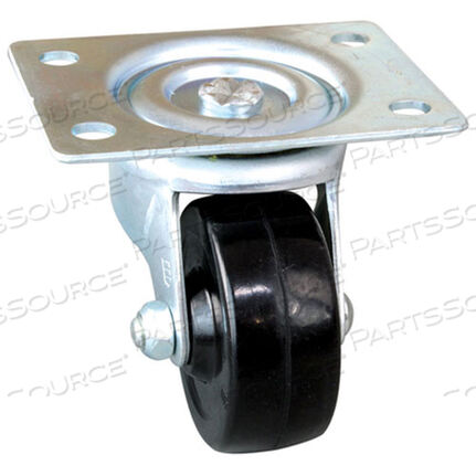 Заменяет AllPoints Foodservice 263336CASTER, PLATE- SWIVEL БЕЗ ТОРМОЗА