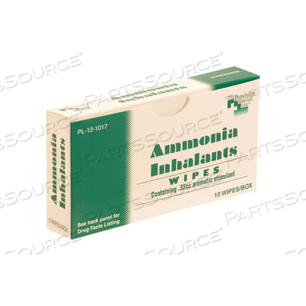Заменяет AllPoints Foodservice 2801545PADS, ИНГАЛЯТОР АММИАКА, КОРОБКА 10