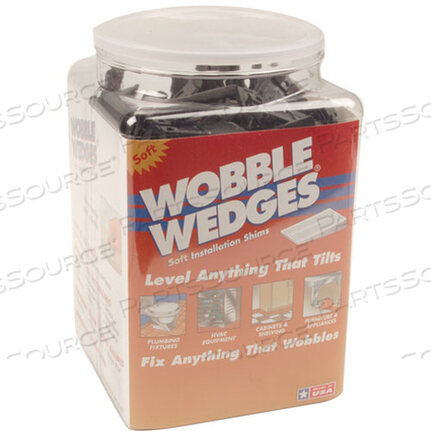 Заменяет AllPoints Foodservice 2801709WEDGE, WOBBLE, 300/JAR, BLK, SOFT