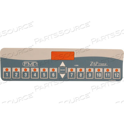 Заменяет детали/оборудование Fastron 214-30000R22OVERLAY, TIMER, 12 PRODUCT
