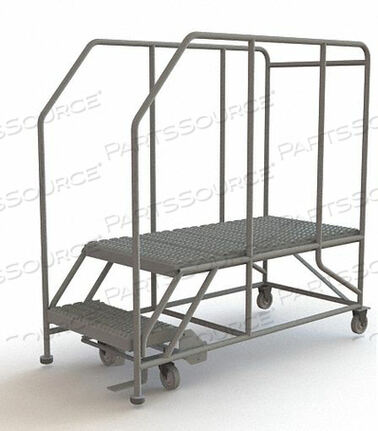 OEM#: WLWP122448SLМОБИЛЬНАЯ 2-СТУПЕНЧАТАЯ СТАЛЬНАЯ РАБОЧАЯ ЛЕСТНИЦА 24 Ш X 48 Л - ГРУЗОПОДЪЕМНОСТЬ 800 ФУНТОВ от Tri-Arc