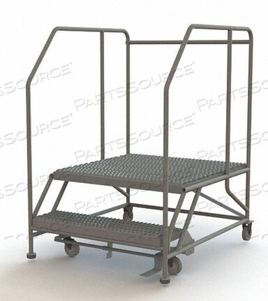 OEM#: WLWP123636SLМОБИЛЬНАЯ 2-Х СТУПЕНЧАТАЯ СТАЛЬНАЯ ЛЕСТНИЦА 36 Ш X 36 Л - ГРУЗОПОДЪЕМНОСТЬ 800 ФУНТОВ от Tri-Arc