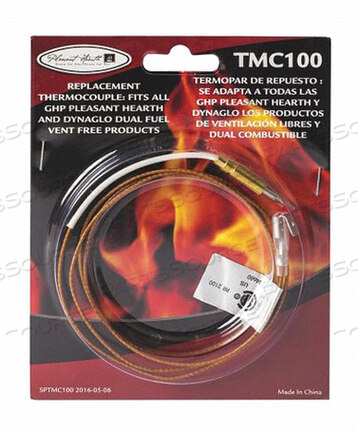 OEM#: TMC100VF ГАЗОВЫЙ НАГРЕВАТЕЛЬ СМЕННАЯ ТЕРМОПАРА от Pleasant Hearth