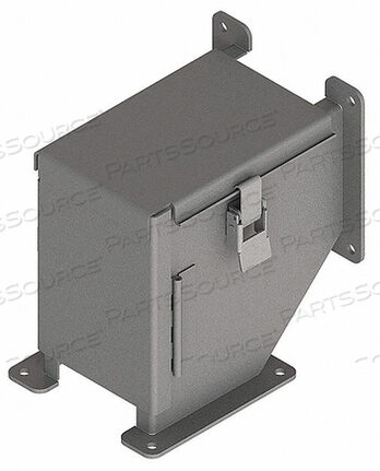 OEM#: F44LE9CLAY-IN КАБЕЛЕПРОВОД, 90 ГРАДУСОВ, СЕРЫЙ, СТАЛЬ, 4,00 X 4,00 от Hoffman