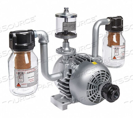 OEM#: 1065-V2ВАКУУМНЫЙ НАСОС 1/2 л.с. 8,5 куб.футов в минуту 25 фунтов на кв. дюйм от Gast Manufacturing, Inc.