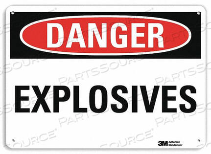 OEM#: U3-1436-NP_10X7ПЛАСТИКОВЫЙ ЗНАК ОПАСНОСТИ С 4 ОТВЕРСТИЯМИ 10 X7 от Lyle Signs Inc.