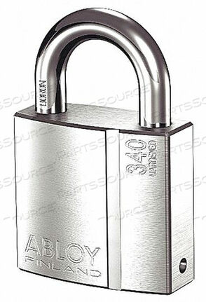 OEM#: PLI340/25B-KDНАВЕСНОЙ ЗАМОК С КЛЮЧОМ 1 3/32 ДЮЙМА, ПРЯМОУГОЛЬНЫЙ, СЕРЕБРИСТЫЙ, от Abloy