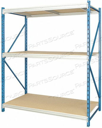 OEM#: HBR964887-3S-P-PBBLUK RACK STARTER 87 H 96 W 48 D BLU/GRY от Hallowell