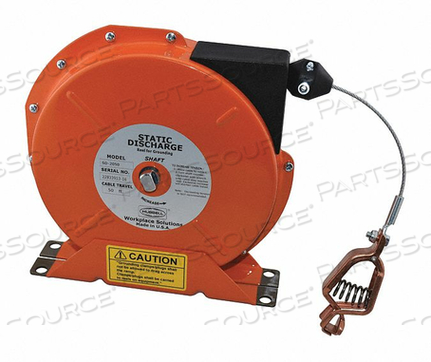 OEM#: SD-2050HUBBELL 50 FT. 7X7 STRANDED STEEL STATIC DISCHARGE REEL by Gleason