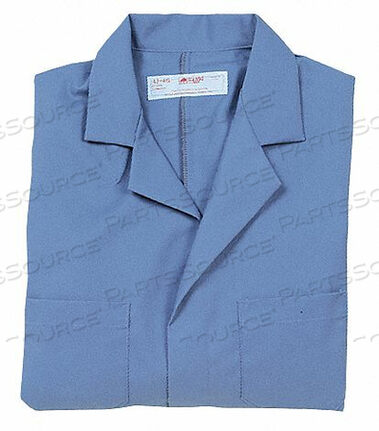 OEM#: KT30PB RG 38ХАЛАТ ЛАБОРАТОРНЫЙ С ВОРОТНИКОМ, СИНИЙ, 43-3/4 ДЮЙМА L от VF Imagewear, Inc.