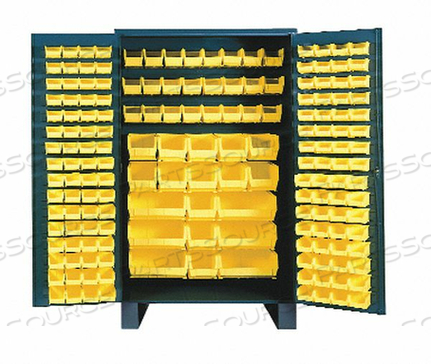 OEM#: JC-171-95ШКАФ ДЛЯ ХРАНЕНИЯ ЯЩИКОВ - 171 ЖЕЛТЫЙ КРЮЧКОВЫЙ ЯЩИК 48 Ш x 24 Г x 78 В от Durham Manufacturing Company
