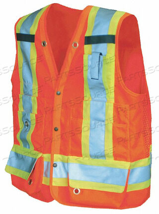 OEM#: U6195O-MЖИЛЕТ ПОВЫШЕННОЙ СВЕТОДИОДНОСТИ КЛАССА 2 M ОРАНЖЕВЫЙ от Viking