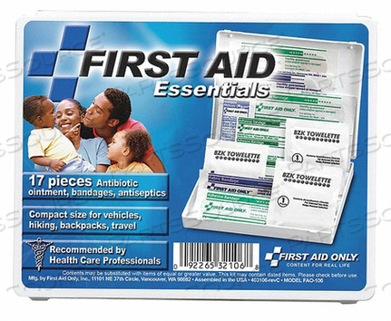 OEM#: FAO-106АПТЕЧКА ПЕРВОЙ ПОМОЩИ ПЛАСТИКОВАЯ 17 ПРЕДМЕТОВ от First Aid Only