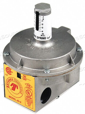 OEM#: JD-2-GREY.1-4WC DIF-VAC-#,PRESS SW. by Antunes Controls