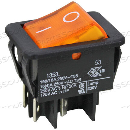 OEM#: 5130SWITCH, ON/OFF ROCKER W/GRN LT от Cretors