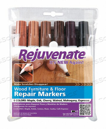 OEM#: RJ6WMWOOD REPAIR MARKER PERMANENT PK6 от Rejuvenate