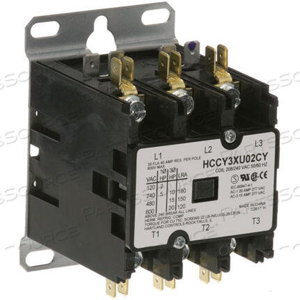 Заменяет Star Manufacturing 2E-Y6240CONTACTOR3P 30/40A 208/240V