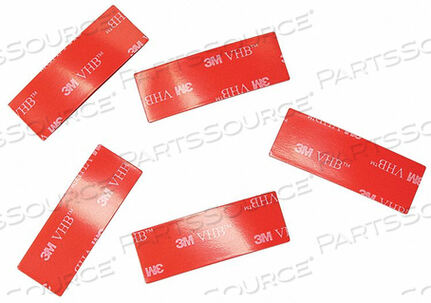 OEM#: 4905DOUBLE COATED TAPE 3/4 X 4IN 20 MIL PK5 by 3M Consumer