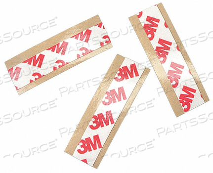 OEM#: 9088 ДВУХСТОРОННЯЯ ЛЕНТА С ПОКРЫТИЕМ 1/2 ДЮЙМА X 3 ДЮЙМА ПРОЗРАЧНАЯ PK5 от 3M Consumer