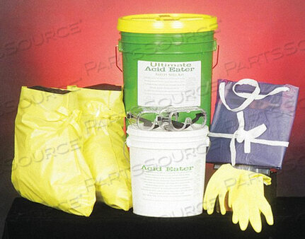 OEM#: 2004-015SPILL WIZARDS ULTIMATE ACID EATER ABSORBER КОМПЛЕКТ ДЛЯ УСТРАНЕНИЯ ПРОЛИВОВ, 15 ГАЛЛОНОВ от Clift Industries