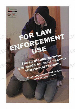 OEM#: HI-7-25TARGET SITUATIONAL MULTICOLOR PK25 от LE Targets