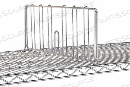 OEM#: DD36CMETRO DD36C SUPER ERECTA 8 ВЫСОКИЙ РАЗДЕЛИТЕЛЬ ПОЛОК ДЛЯ ПРОВОЛОЧНЫХ ПОЛОК, ХРОМ, 36 от Intermetro Industries (Emerson)