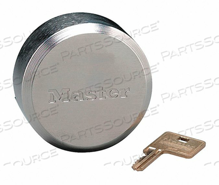 OEM#: 6271KAKEYED НАВЕСНОЙ ЗАМОК 1 23/32 ДЮЙМА, КРУГЛЫЙ, СЕРЕБРИСТЫЙ, от Master Lock