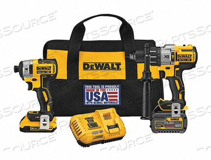 OEM#: DCK299D1T1FLEXVOLT ПЕРФОРАТОР И УДАРНЫЙ КОМПЛЕКТ, DCD996 и DCF887 от DeWalt