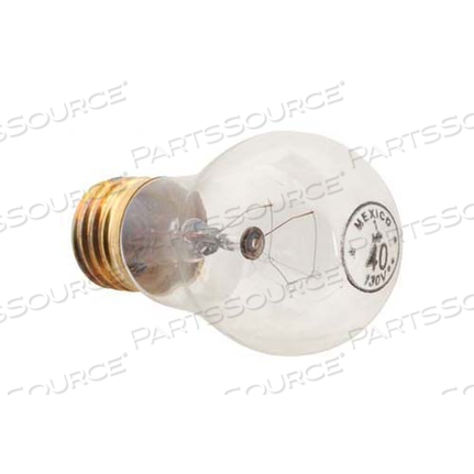 Заменяет Baxter Mfg Company BAX01-1000V7-00028ЛАМПА, 130 В, 40 ВАТТ, СРЕДНЯЯ