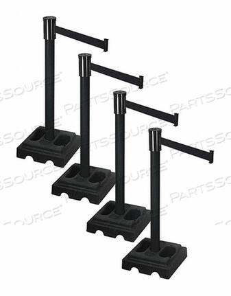 OEM#: PSBA322PSB-BKBARRIER SYSTEMS POST BLACK 15 FT BELT от VISIONTRON Corp.
