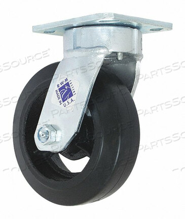 OEM#: 65-RIR-0620-S-43STKINGPINLESS PLATE CASTER SWIVEL 410 LB. от RWM
