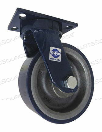 OEM#: 75-UIB-0630-S-Q-80AKINGPINLESS PLATE CASTER SWIVEL 2000 LB. от RWM