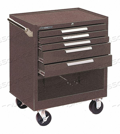 OEM#: 295XBK2000 СЕРИЯ 29Ш X 20Г X 35В 5 ЯЩИКОВ КОРИЧНЕВЫЙ ШКАФ НА РОЛИКАХ от Kennedy Manufacturing