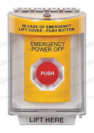 OEM#: SS2231PO-ENEMERGENCY POWER OFF PUSH BUTTON by Safety Technology International