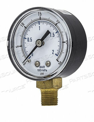 OEM#: SEP-101D-204C-BSPTМАНОМЕТР ОБЩЕГО НАЗНАЧЕНИЯ 2 ШКАЛЫ от PIC Gauges