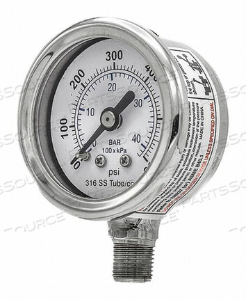 OEM#: PRO-301D-158K-01МАНОМЕТР НОМИНАЛЬНЫЙ ШКАЛА 1-1/2 от PIC Gauges
