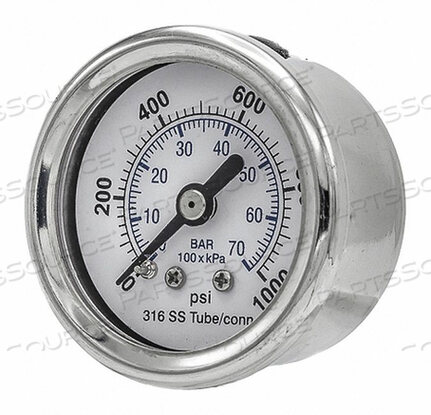 OEM#: PRO-302D-158M-01МАНОМЕТР НОМИНАЛЬНЫЙ ШКАЛА 1-1/2 от PIC Gauges