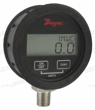 OEM#: DPGWB-00ЦИФРОВОЙ ВАКУУММЕТР 3 РАЗМЕРА ЦИФЕРБЛАТА ЧЕРНЫЙ от Dwyer Instruments