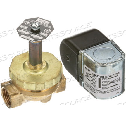Заменяет Cleveland Range, LLC 44095ЭЛЕКТРОМАГНИТНЫЙ КЛАПАН 1/2 120/240 В