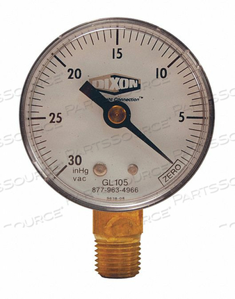 OEM#: GL105VACUUM GAUGE LOWER MOUNT 2 FACE by Dixon Valve and Coupling
