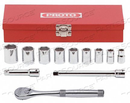 НАБОР ТОРЦЕВЫХ КЛЮЧЕЙ SAE 3/8 ДЮЙМА DR 12 ШТ.