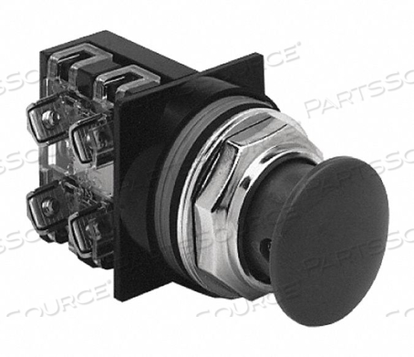 КНОПОЧНЫЙ ОПЕРАТОР БЕЗ ПОДСВЕТКИ 30 ММ КРАСНЫЙ