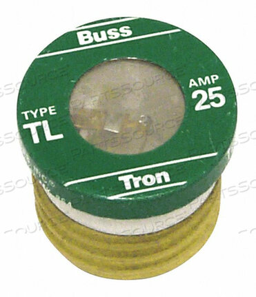 OEM#: TL-25PLUG FUSE TL SERIES 25A PK4 от Cooper Bussmann