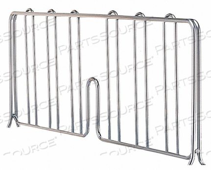 OEM#: DD18SMETRO DD18S SUPER ERECTA 8 ВЫСОКИЙ РАЗДЕЛИТЕЛЬ ПОЛОК ДЛЯ ПРОВОЛОЧНЫХ ПОЛОК, НЕРЖАВЕЮЩАЯ СТАЛЬ, 18 от Intermetro Industries (Emerson)
