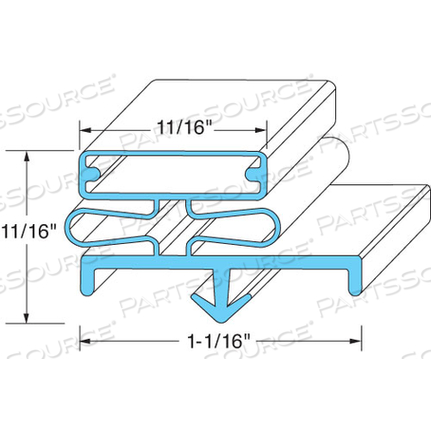 Replaces Kairak SVC-60059-00GASKET, DOOR