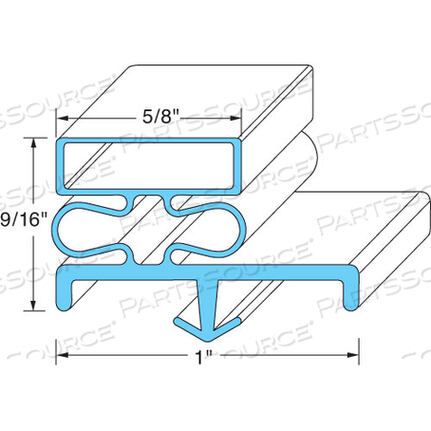 Заменяет Victory 50881501ПРОКЛАДКА ДВЕРИ