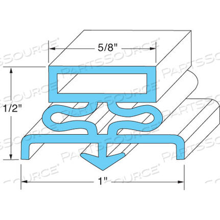 Replaces Kairak SER-37698-00DOOR GASKET