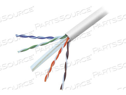 OEM#: A7L704-1000-WHTBULK CABLE - ГОЛОВОЙ ПРОВОД - ГОЛОВОЙ ПРОВОД - 1000 ФУТОВ - НЕЭКРАНИРОВАННАЯ ВИТАЯ ПАРА (UTP) - Belkin