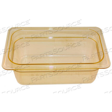 Заменяет пищевую кастрюлю Cambro 44HP1/4 SIZE - ЯНТАРНОГО ЦВЕТА, ВЫСОКОГО ТЕПЛА